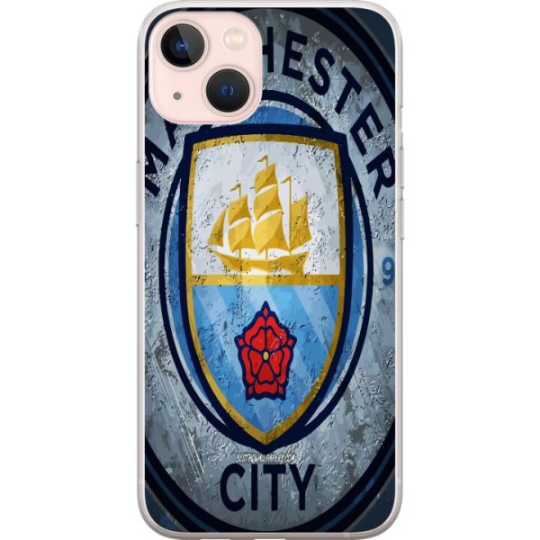 Apple iPhone 13 mini Gjennomsiktig deksel Manchester City FC