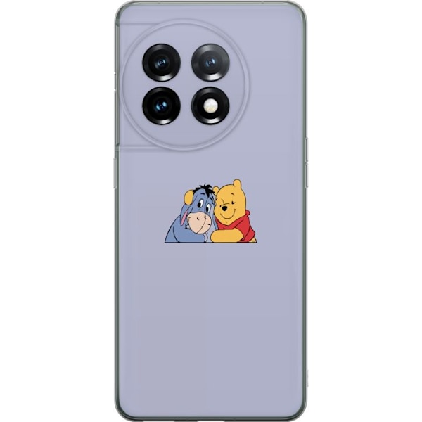 OnePlus 11 Gennemsigtig cover Nalle Puh og Æsel