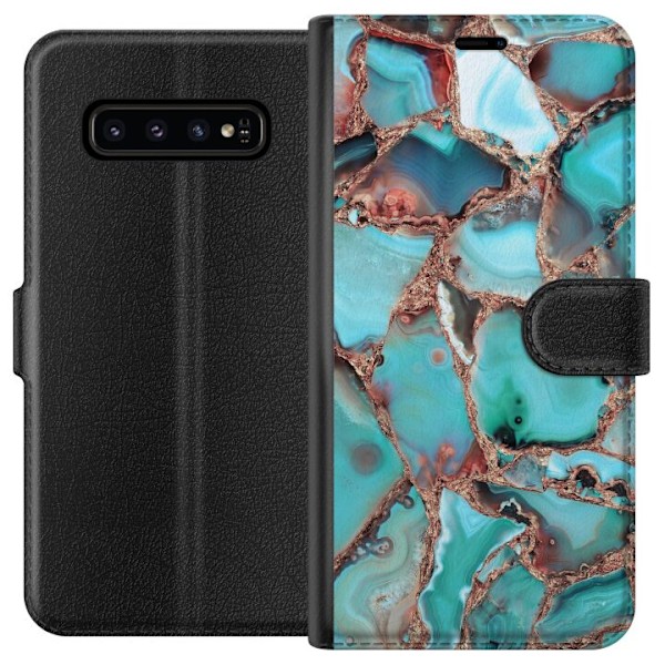 Samsung Galaxy S10 Lompakkokotelo Santorini