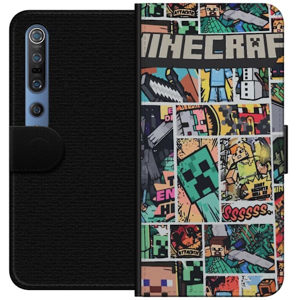 Xiaomi Mi 10 Pro 5G Lompakkokotelo Minecraft Taide