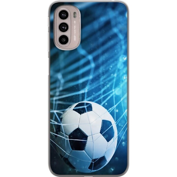 Motorola Moto G41 Gjennomsiktig deksel Fotball