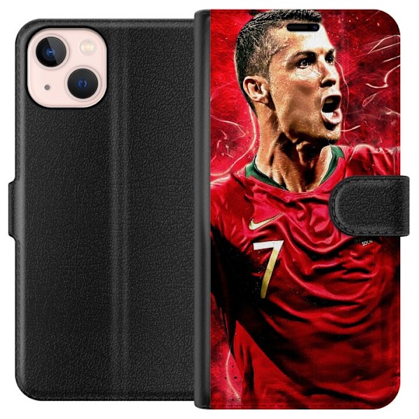 Apple iPhone 13 Plånboksfodral Cristiano Ronaldo