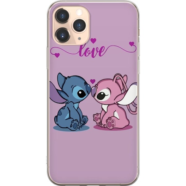 Apple iPhone 11 Pro Läpinäkyvä kuori Lilo & Stitch – Ange