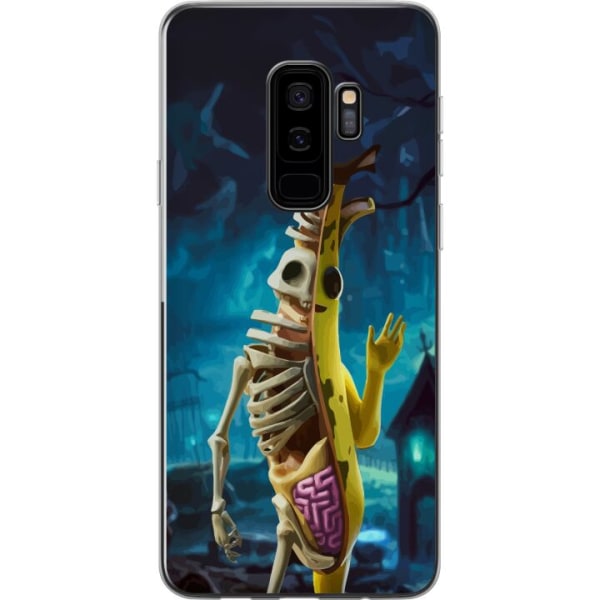 Samsung Galaxy S9+ Läpinäkyvä kuori Fortnite - Peely Kuollu