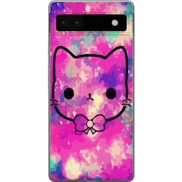 Yhteensopiva Puhelinkuori Google Pixel 6a Kissa
