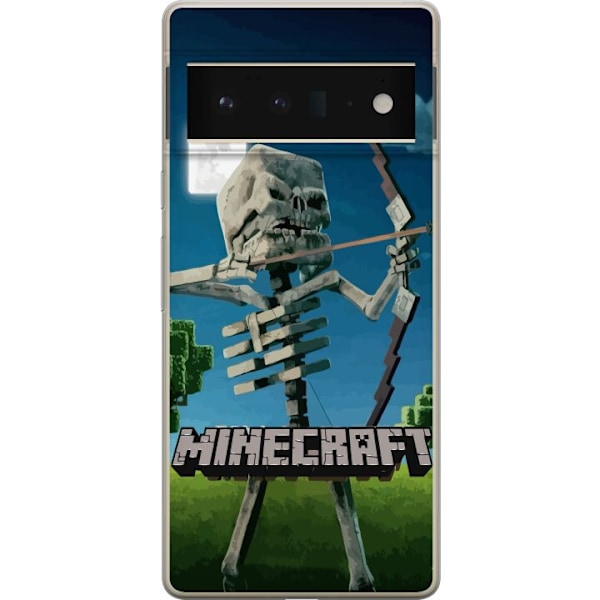 Google Pixel 6 Pro Läpinäkyvä kuori A Minecraft Movie