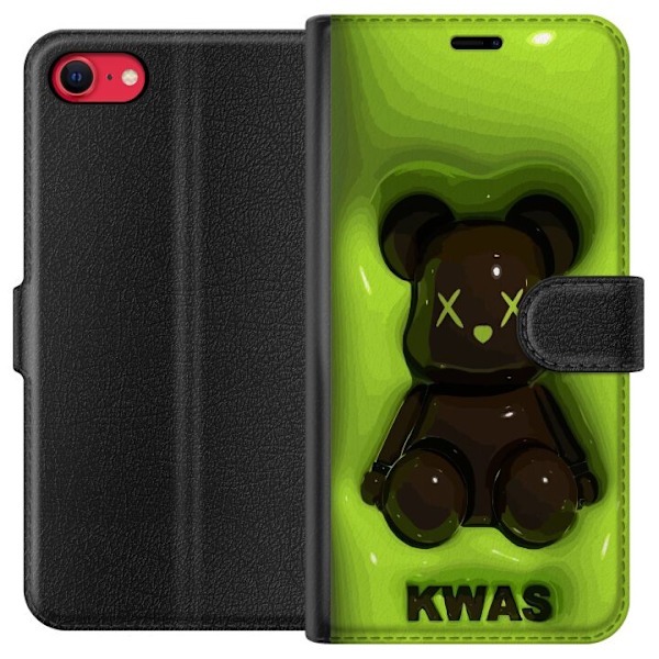 Apple iPhone 7 Plånboksfodral KAWS Grön