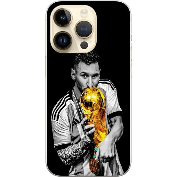 Kompatibelt Mobildeksel til Apple iPhone 15 Pro Lionel Messi