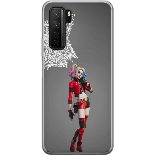 Huawei P40 lite 5G Gjennomsiktig deksel Harley Quinn