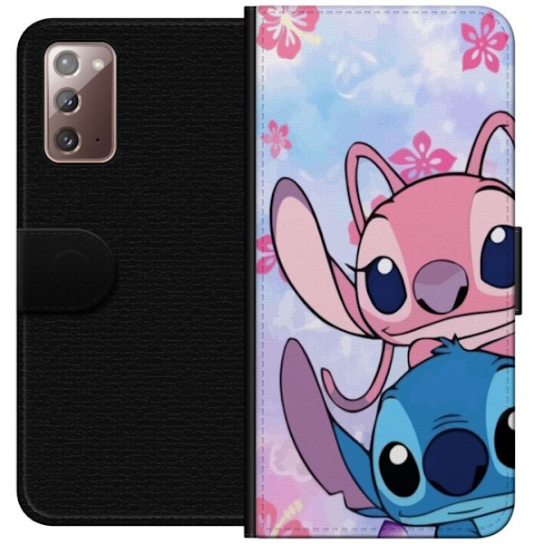 Samsung Galaxy Note20 Lommeboketui Stitch & Angel