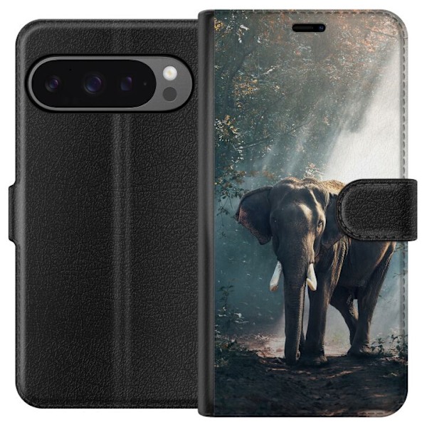 Google Pixel 9 Pro XL Lommeboketui Elefant