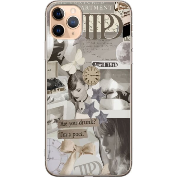 Apple iPhone 11 Pro Max Gennemsigtig cover Taylor Swift