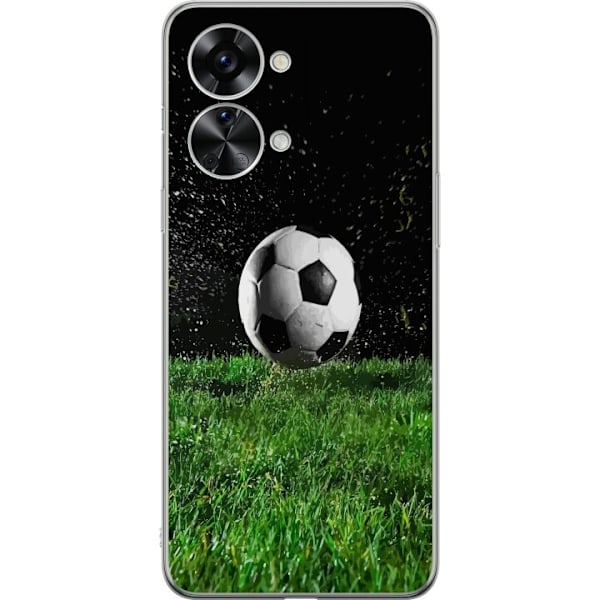 OnePlus Nord 2T Gennemsigtig cover Fodbold Handling