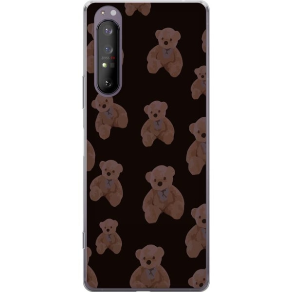 Sony Xperia 1 II Gjennomsiktig deksel En bjørn flere bjørner