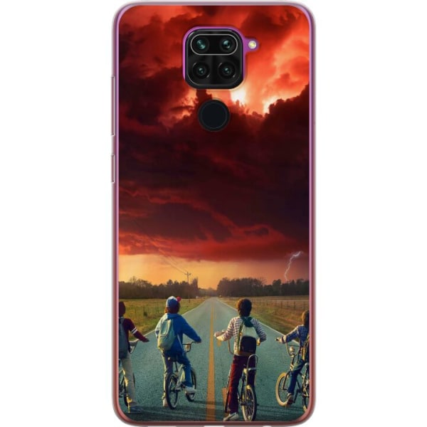 Xiaomi Redmi Note 9 Genomskinligt Skal Stranger Things