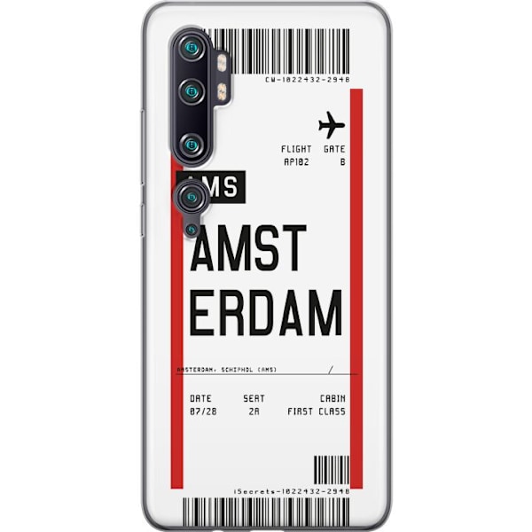 Xiaomi Mi Note 10 Pro Gennemsigtig cover Amsterdam