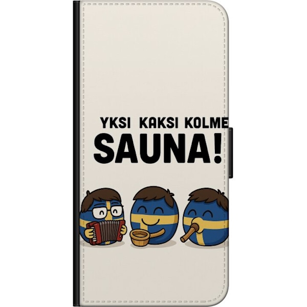 Sony Xperia 10 Plus Lompakkokotelo Festivaali Kaj Bara Bada Sa