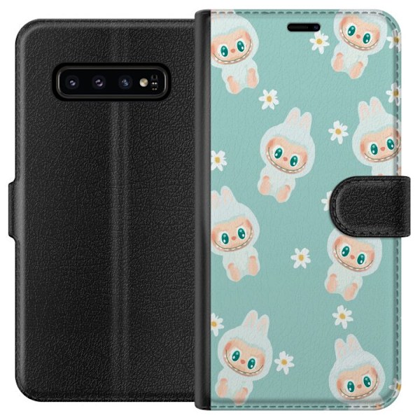 Samsung Galaxy S10 Tegnebogsetui Labubu Candy Vibes