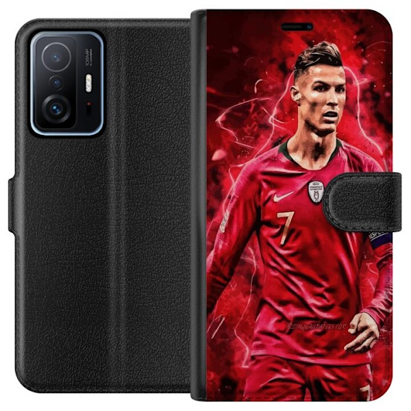 Xiaomi 11T Plånboksfodral Ronaldo Skills – CR7 Design för