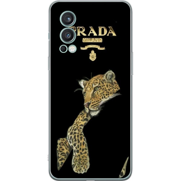 OnePlus Nord 2 5G Gjennomsiktig deksel Prada Leopard
