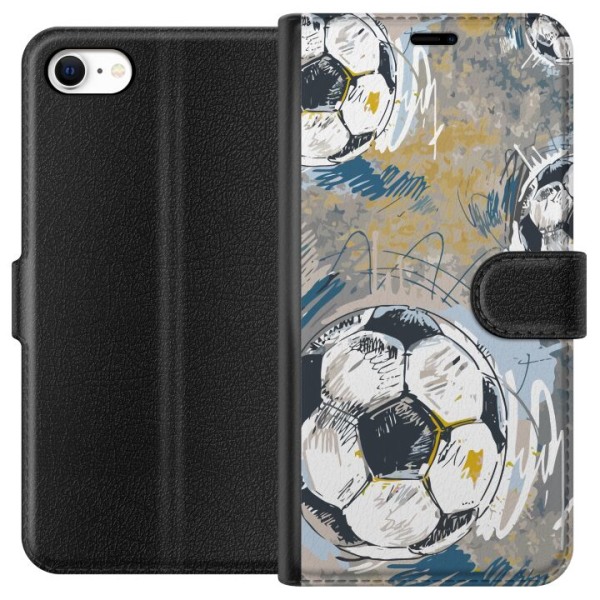Apple iPhone 6s Plånboksfodral Fotboll