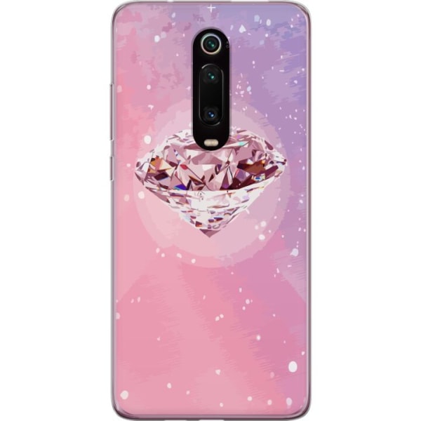 Xiaomi Mi 9T Pro  Gennemsigtig cover Glitter Diamant