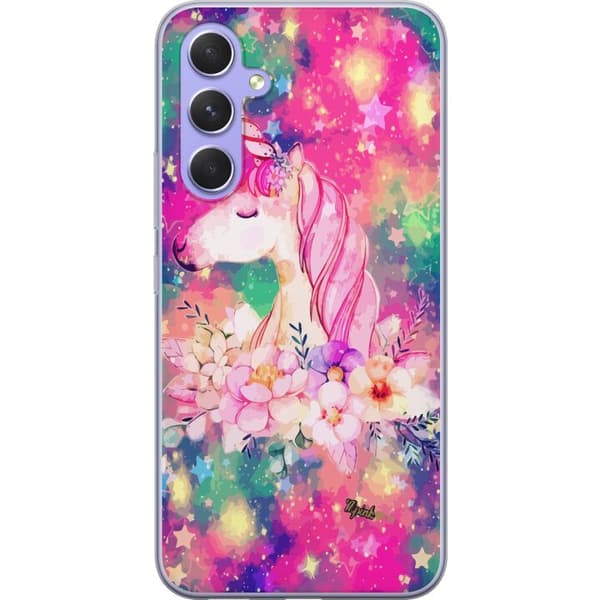 Kompatibelt Mobildeksel til Samsung Galaxy A54 Enhörning