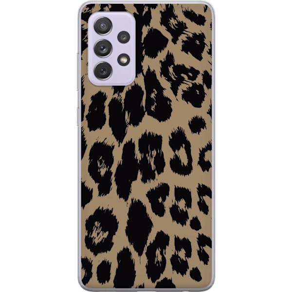 Samsung Galaxy A52s 5G Läpinäkyvä kuori Leopard