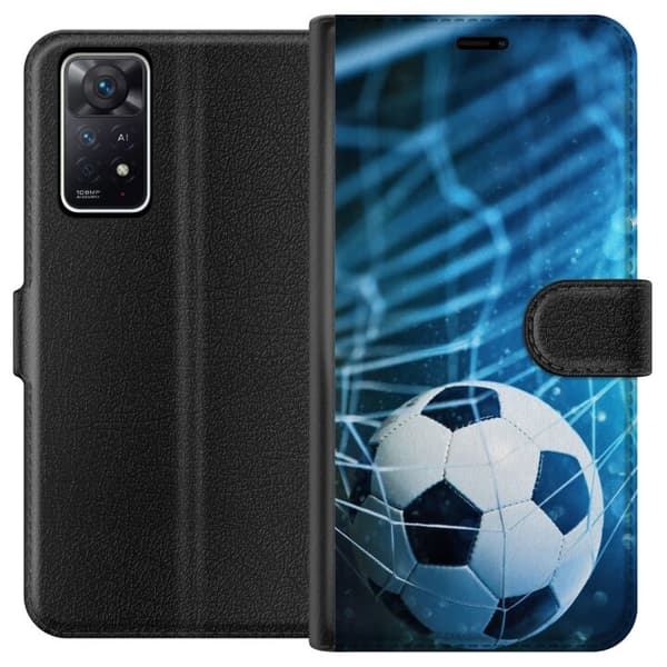 Kompatibel Tegnebogsetui til Xiaomi Redmi Note 11 Pro 5G VM Fodbold 2018