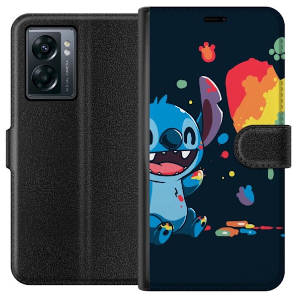 OnePlus Nord N300 Tegnebogsetui Stitch maler