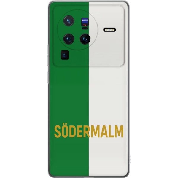 vivo X80 Pro Läpinäkyvä kuori Södermalm - jalkapallo
