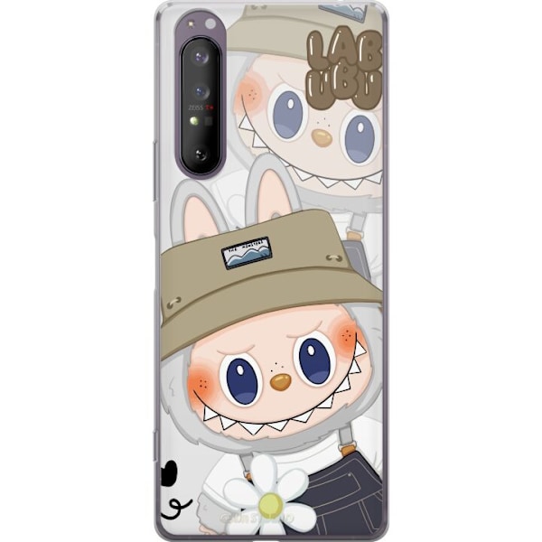 Sony Xperia 1 II Gennemsigtig cover Labubu Minimal Mood - Enke