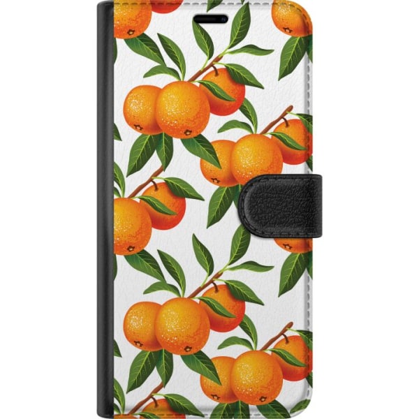 Samsung Galaxy S22 5G Lommeboketui Appelsin