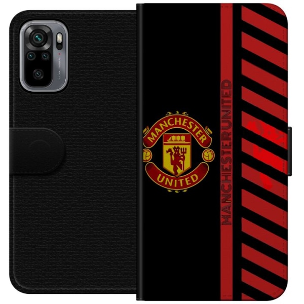Xiaomi Redmi Note 10S Lompakkokotelo Manchester United
