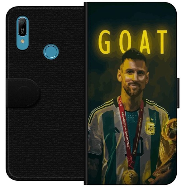 Huawei Y6 (2019) Lompakkokotelo Vuohi Messi