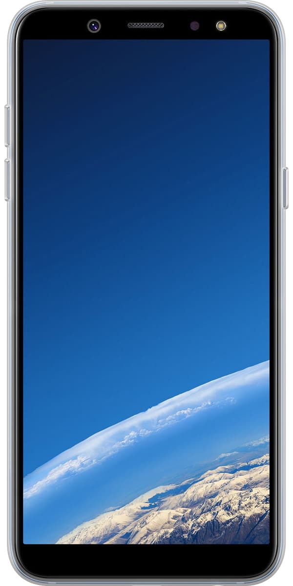 Kompatibel Mobilcover til Samsung Galaxy A6 (2018) Blå elgitarr blå