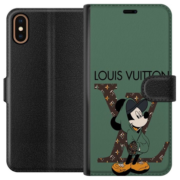 Apple iPhone X Tegnebogsetui LV Mickey