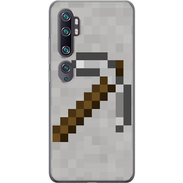 Xiaomi Mi Note 10 Läpinäkyvä kuori Minecraft Työkalut