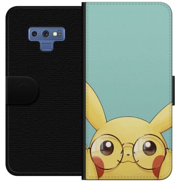Samsung Galaxy Note9 Lompakkokotelo Pikachu lasit