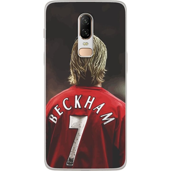 OnePlus 6 Gennemsigtig cover David Beckham