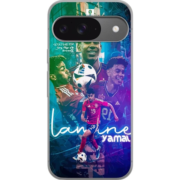 Google Pixel 9 Pro Genomskinligt Skal Lamine Yamal FCB