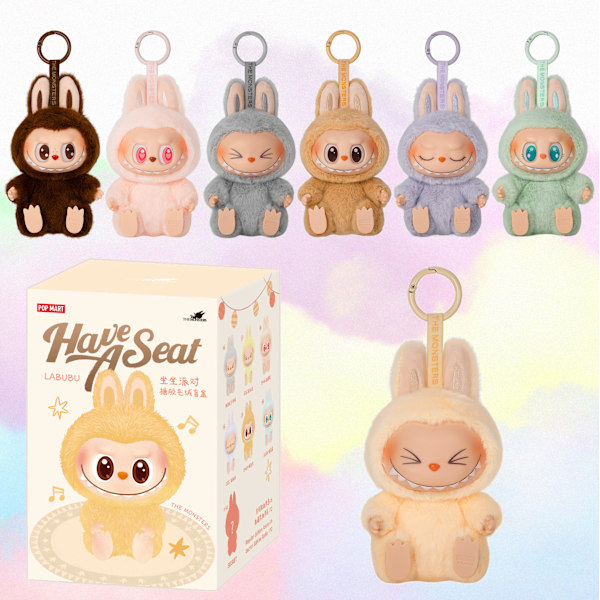 POP MART Labubu The Monsters – Have a Seat Series Blind Box