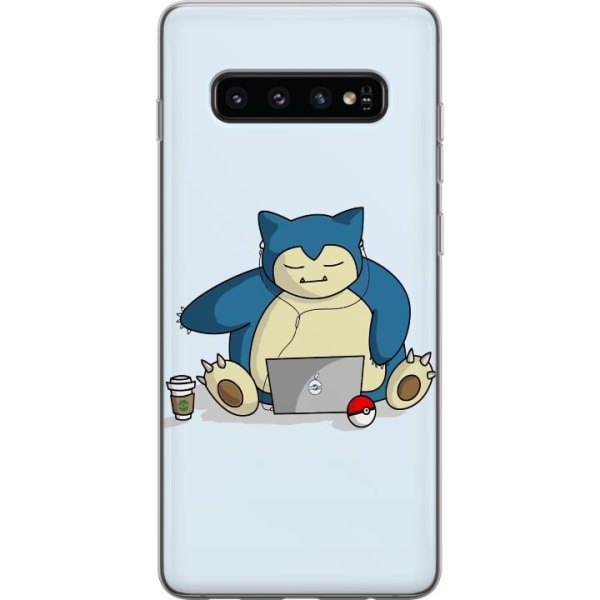 Samsung Galaxy S10 Gennemsigtig cover Pokemon Rolig