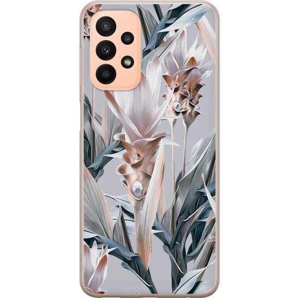 Kompatibelt Mobildeksel til Samsung Galaxy A23 blomstre