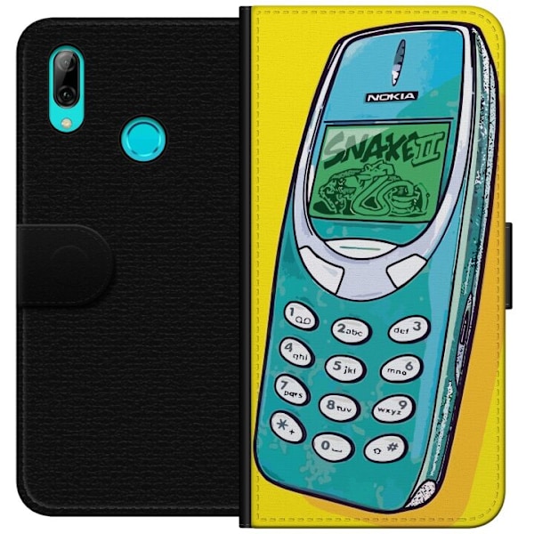 Huawei P smart 2019 Lommeboketui Nokia 3310, Snake 2, behold s