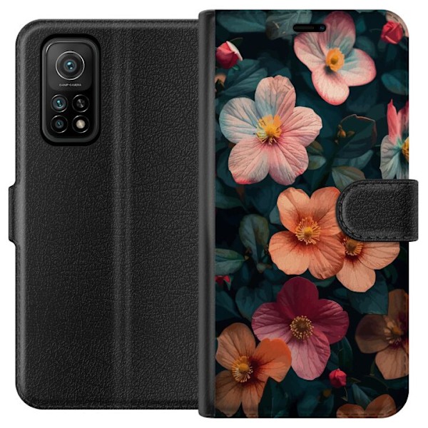 Xiaomi Mi 10T Pro 5G Lommeboketui Blomster