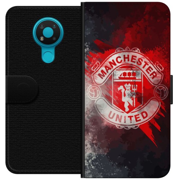 Nokia 3.4 Lommeboketui Manchester United