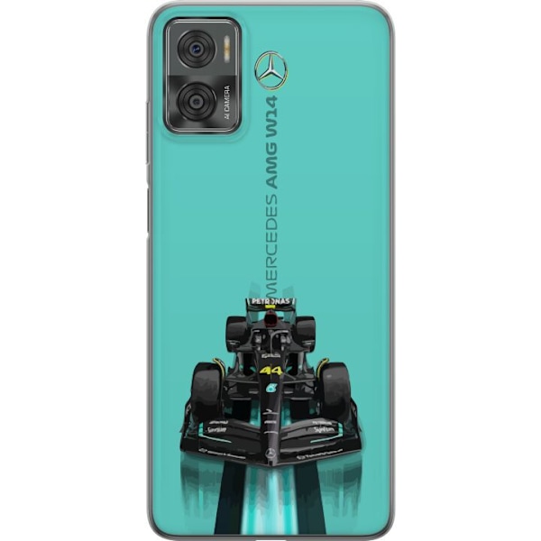 Motorola Moto E22i Genomskinligt Skal Mercedes F1