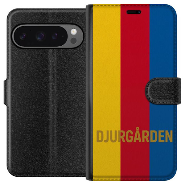 Google Pixel 9 Pro XL Tegnebogsetui Djurgården – fodbold