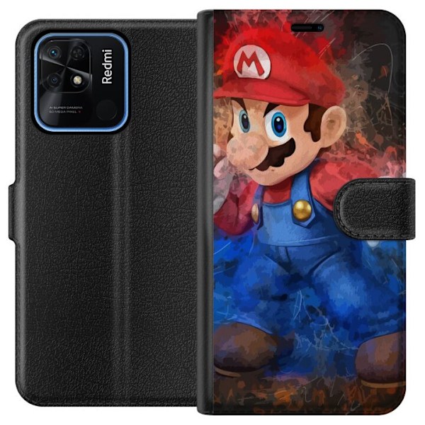 Xiaomi Redmi 10C Tegnebogsetui Super Mario Bros